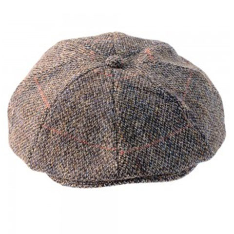 Arran Harris Tweed Baker Boy Cap