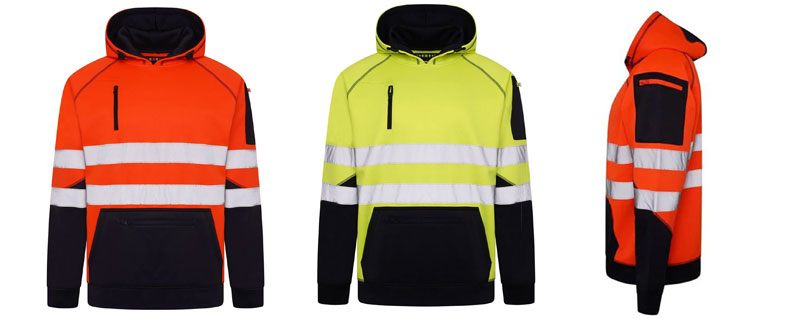 Aviator Hi Vis Pullover Hoodies