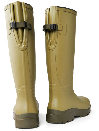 Rear Adjustable Gusset on the Field Master Wellingtons