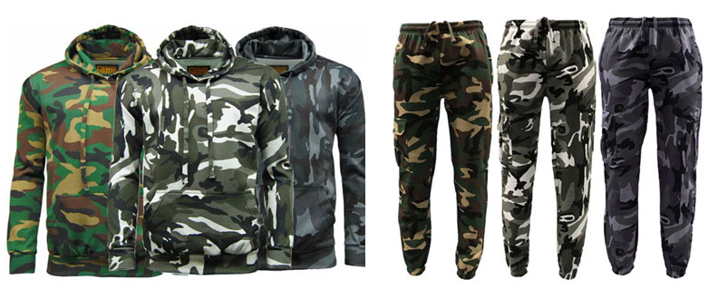 Game Camouflage Joggers & Hoodies