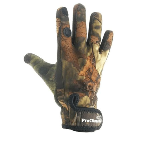 Proclimate Camo Shooting Gloves